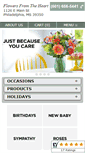 Mobile Screenshot of flowersfromtheheartflorist.net